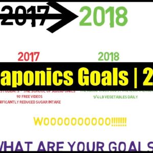 Aquaponics Goals | 2018