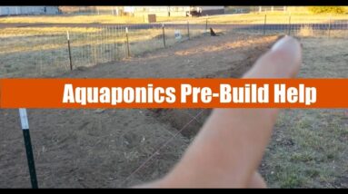 Aquaponics Pre-build Help | Ask The Aquaponics God