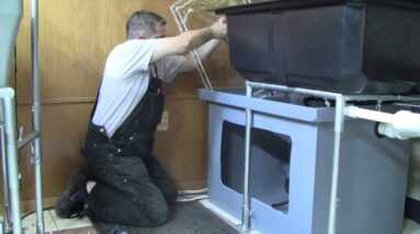 How to install a fish tank window