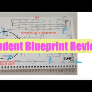 Student Aquaponics Blueprint Review | Ask The Aquaponics God Ep24