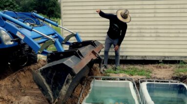 These Tanks Will Store Aquaponics Fish Waste | The Aquaponics God Ep.68