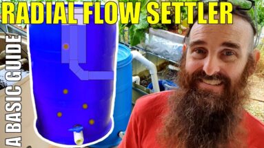 Radial Flow Settler for Aquaponics Systems | How RFS work - How to Size Your RFS