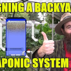 Aquaponics Design | Backyard System for Pat