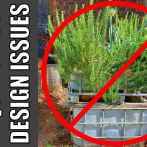 Aquaponics System | Chop & Flip Design Mistakes