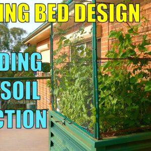 Wicking Garden Bed Design Pt2 - Building the Bed, Selecting Soils & Replying to Comments