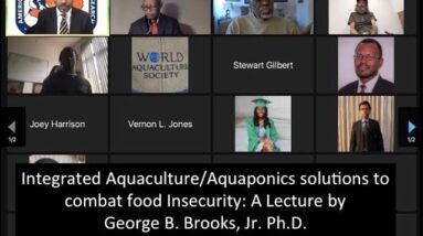 Integrated Aquaculture/Aquaponics solutions to combat food Insecurity: Dr G B Brooks @ Langston Univ