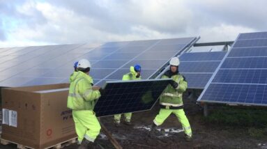 CTIEC Renewable Energy Companies Build Large Solar Farm In UK | Techno Update