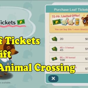 20 Leaf Ticket Free Gift From Animal Crossing Pocket Camp | Techno Update