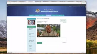 Aquaponics Design Course Live Webinar 2018 07 04