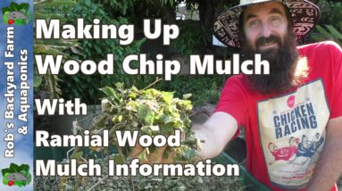 Composted Wood Chip Mulch with Ramial Wood Chip Mulch Information