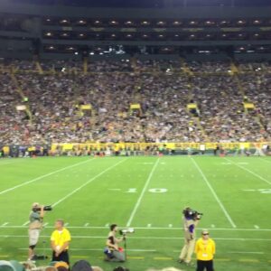 Lambeau Field Wave