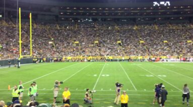 Lambeau Field Wave