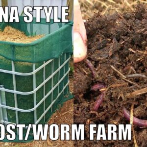 Lasagna Style Compost/Worm Farm