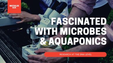 Searching Beneficial Microbial Life in Aquaponics with Mathilde Eck