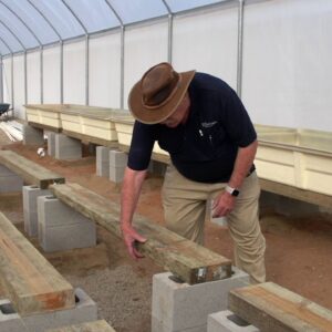 Small Commercial Farm: Setting Up the Media Beds