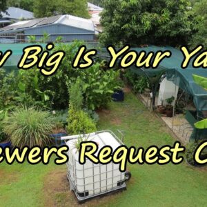 "How big is your yard?" Viewer Request Backyard Farm Walk Through. Permaculture Design included 😉