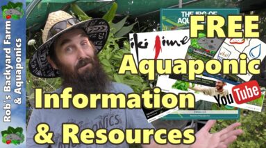 TOTALLY FREE Aquaponic Information & Resources - Great for Beginners