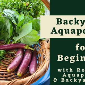 Introduction to Backyard DIY Aquaponics Guide By Rob Bob. 🐟🌱😁