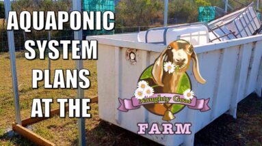 Aquaponics Plans for the Naught Goat Farm